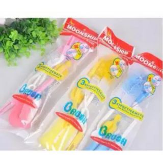Bộ 4 dụng cụ cọ rửa bình sữa, ly cốc