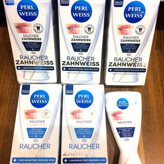 (HÀNG NỘI ĐỊA ĐỨC CÓ BILL)KEM ĐÁNH RĂNG PERL WEISS - SIÊU TẨY TRẮNG RĂNG, AN TOÀN TUYỆT ĐỐI - 50ml