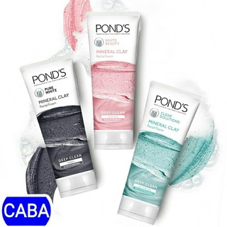 Sữa rửa mặt Đất Sét Khoáng Pond's Pure White Mineral Clay Face Cleanser Scrub 90g