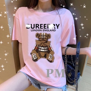 Áo phông gấu áo kẻ PM11