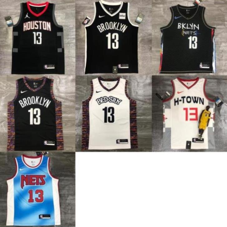 Áo bóng rổ Harden - Áo thi đấu chính thức, hàng swingman, logo decal nhiệt cao cấp | Choibongro.vn ! ! New * !