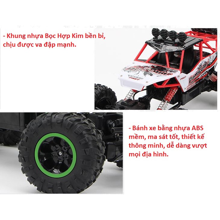 Xe Ô tô địa hình loại khủng - Động cơ cực mạnh, tốc độ cực nhanh, pin cực trâu