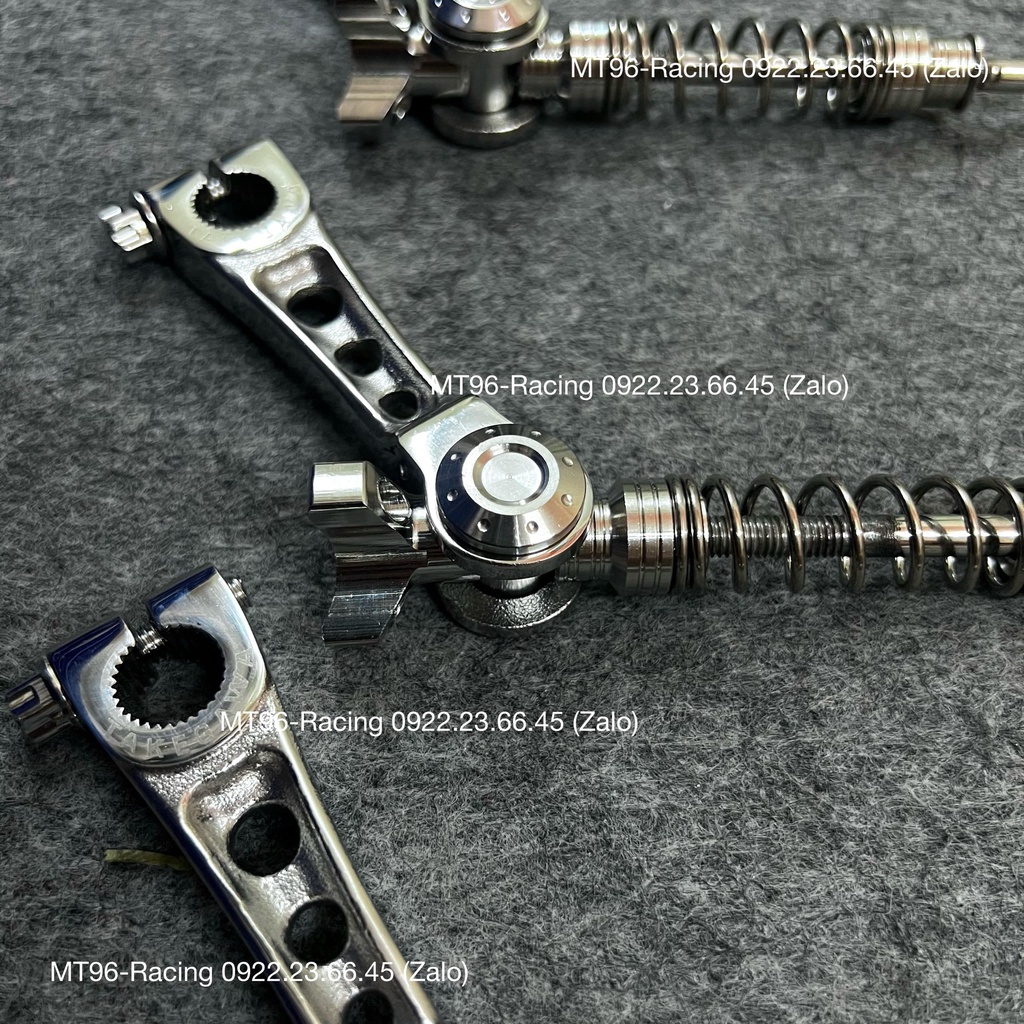 Càng Thắng Takegawa Inox Kèm Đũa Thắng Inox Gắn Wave Dream Future Ex135 Sirius Siêu Bóng Cứng Cáp