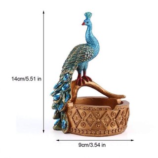 gạt tàn thuốc lá con công