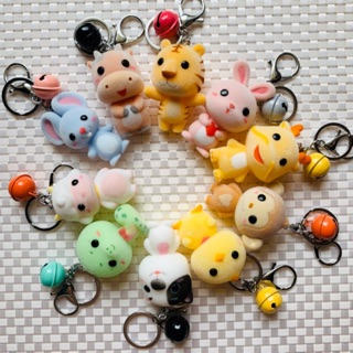 Móc Khoá con Dê con rắn con ngựa