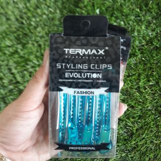 HỘP KẸP MỎ VỊT LÀM TÓC INOX TERMAX/ STEEL CLIP màu ngẫu nhiên