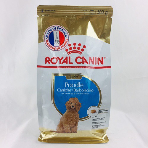 [CHÍNH HÃNG] ROYAL CANIN - POODLE PUPPY CHO POODLE DƯỚI 10 THÁNG - GÓI 500G