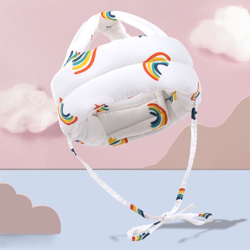 Mũ bảo hiểm vải cotton bảo vệ đầu chống va đập an toàn cho trẻ em