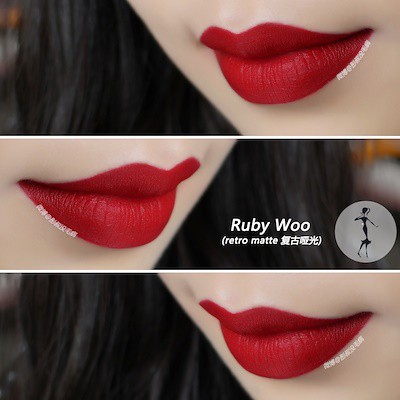 Son MAC Ruby Woo mã 707-(Nữ hoàng của son đỏ)