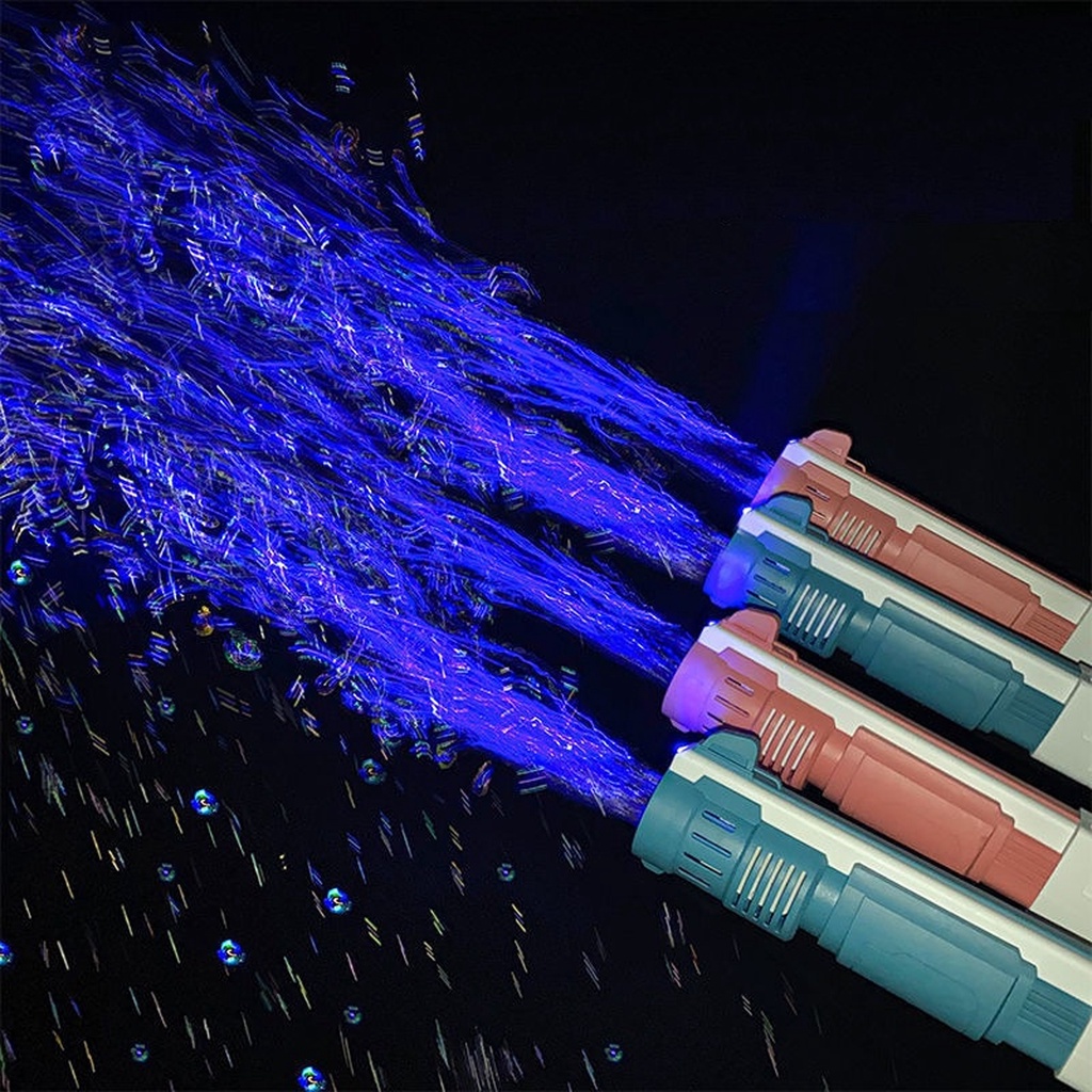 Súng đồ chơi phun bong bóng xà phòng 10 nòng cao cấp siêu to khổng lồ cho bé trẻ em vận động mẫu mới nhất Gôn đồ chơi