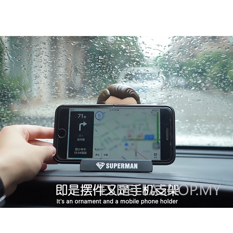 Mô Hình Búp Bê Captain America Hoạt Hình Lắc Đầu Tạm Thời Trang Trí Xe Hơi