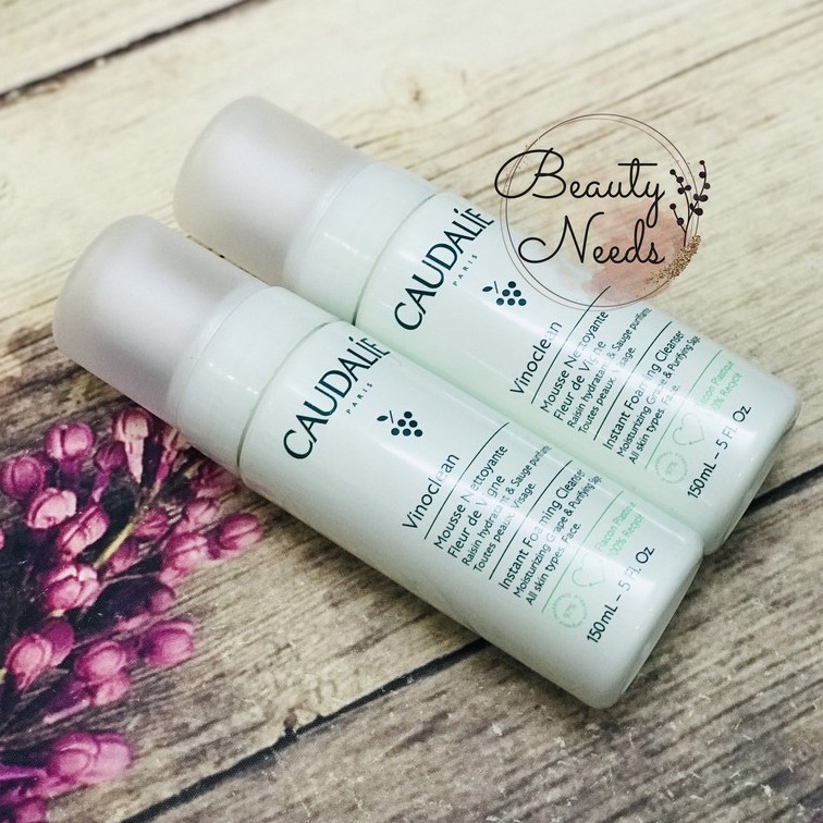 (mẫu mới) Sữa rửa mặt tạo bọt Caudalie 150ml hàng Pháp | BigBuy360 - bigbuy360.vn