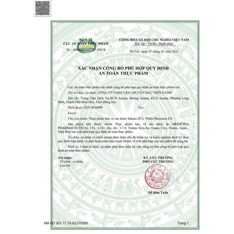 Kem giúp giảm mụn Sakura Acne Clearing Cream