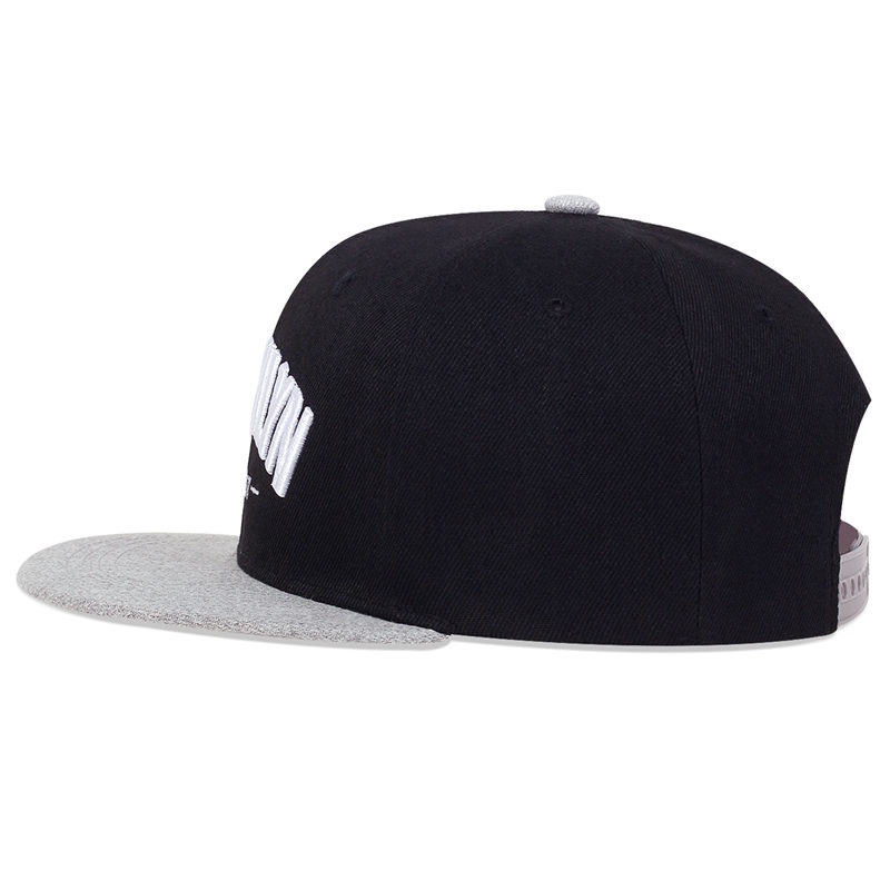 Mũ Lưỡi Trai Cotton Thêu Chữ Phong Cách Hiphop