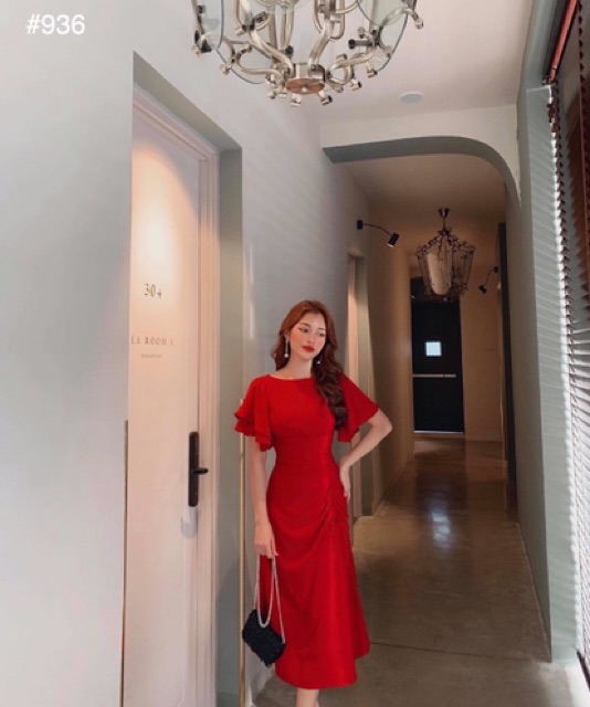 Đầm suông 🌸 Đầm maxi nhún sườn🌸FREESHIP 🌸Nhập MADEBY20 giảm 20k đơn trên 300k | BigBuy360 - bigbuy360.vn