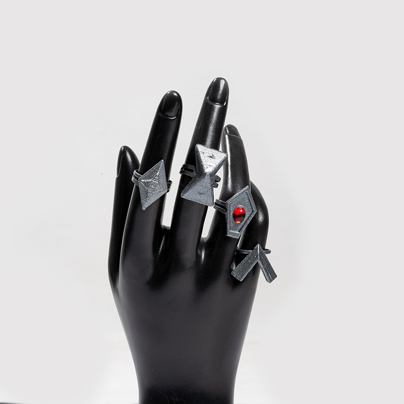 Trang phục/ Tóc giả/ Nhẫn dùng hóa trang nhân vật Hồ Đào trong game Genshin Impact