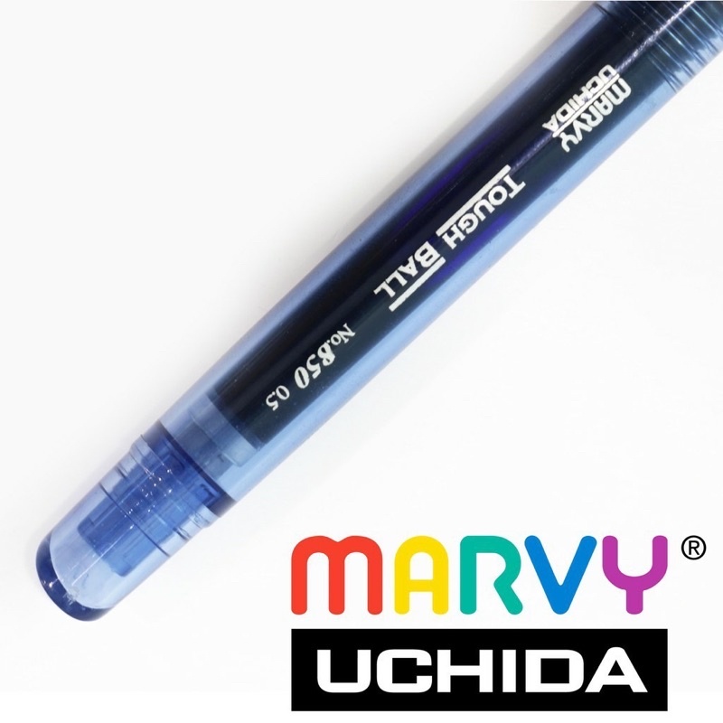 Bút bi nước gel Marvy Tough Ball 850 nét 0.5mm nhiều màu.