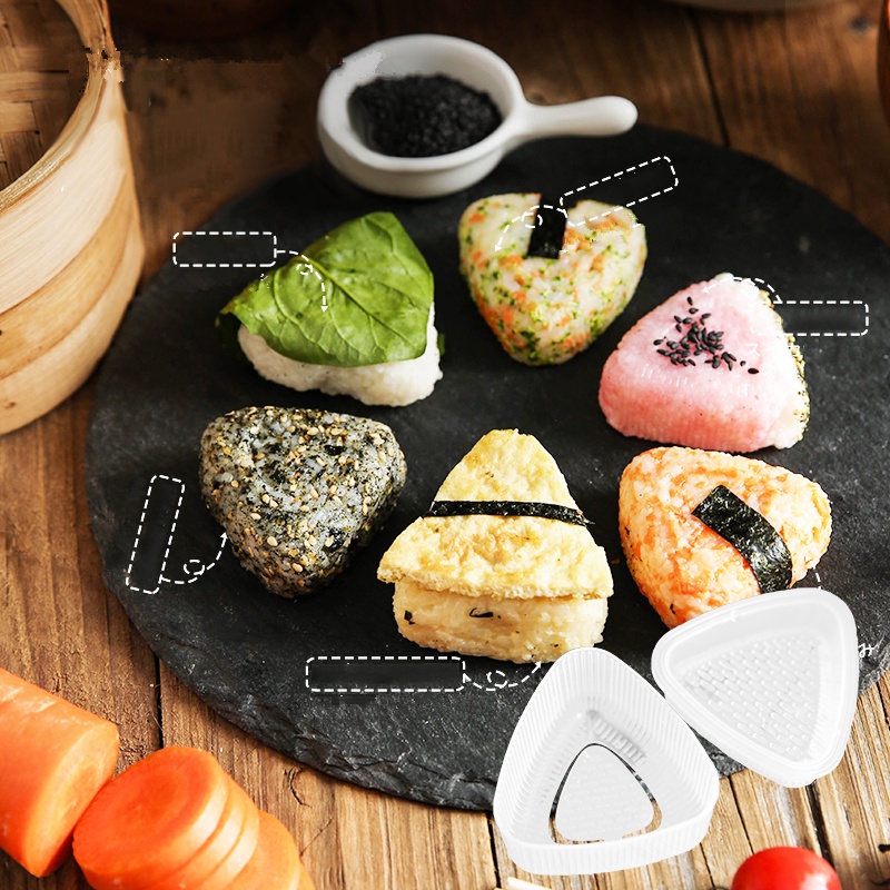 Khuôn Làm Cơm Nắm Hình Dáng Hoạt Hình Đa Dạng Sáng Tạo Tuỳ Chọn