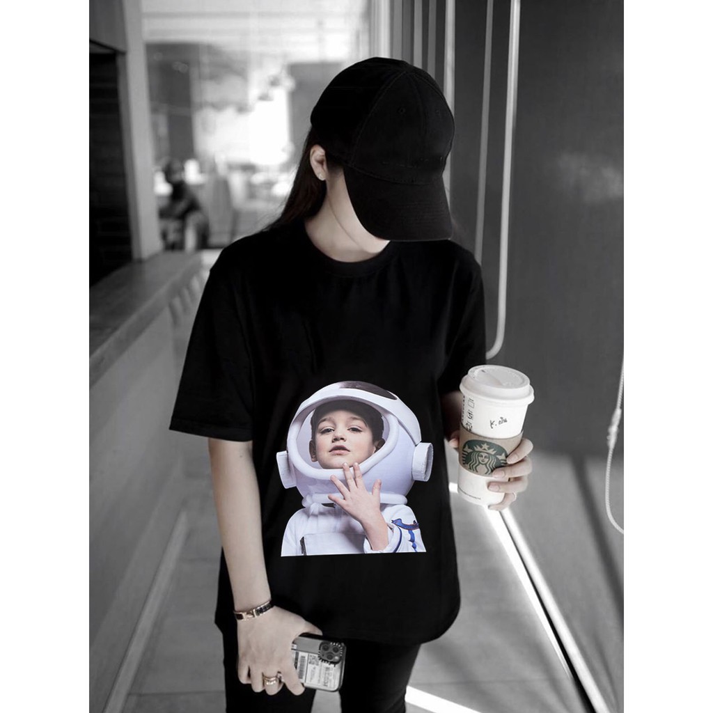 [Mã 11FASHIONSALE1 giảm 10k đơn 50k] Áo Thun ADLV Phi Hành Gia Tay lỡ Áo Thun Nam Nữ ADLV Form Rộng (M5-6) | BigBuy360 - bigbuy360.vn