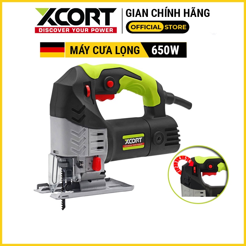 Máy cưa cầm tay Máy cưa lọng Cưa lọng mini Kèm hộp Nhựa 650W Chính Hãng