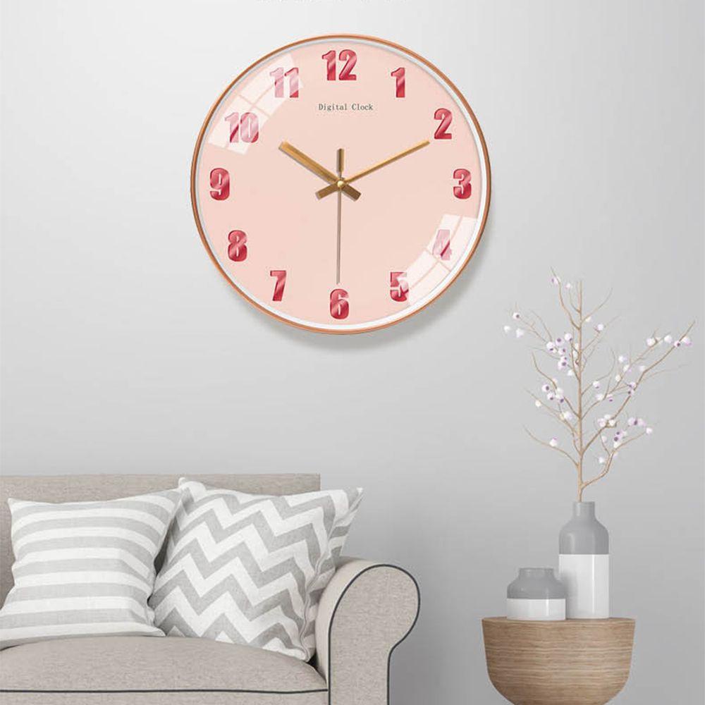 WATTLE Đồng Hồ Treo Tường 12inch Hiện Đại 3D Sử Dụng Pin