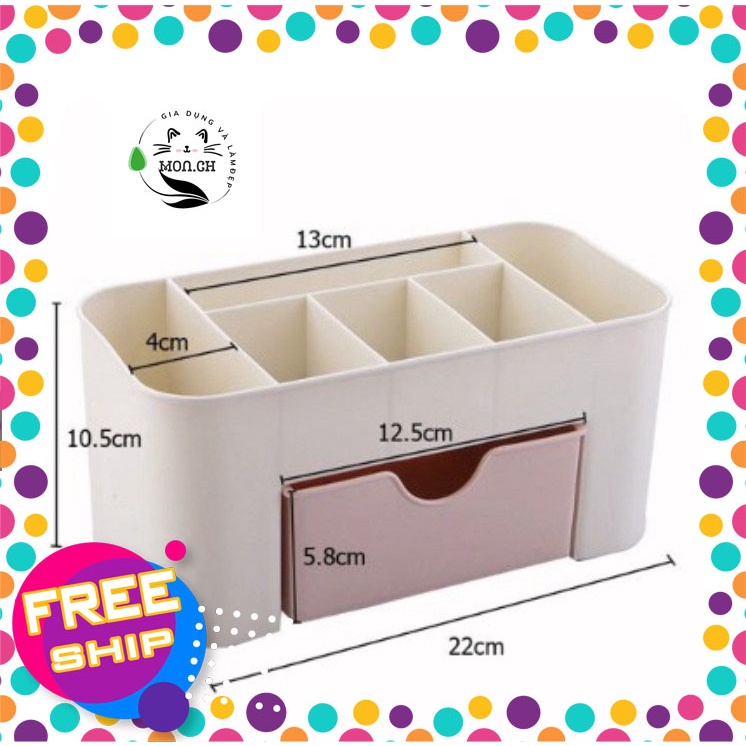 Kệ Mỹ Phẩm Nhiều Ngăn, Đa Năng Tiện Lợi (Màu Ngẫu Nhiên)