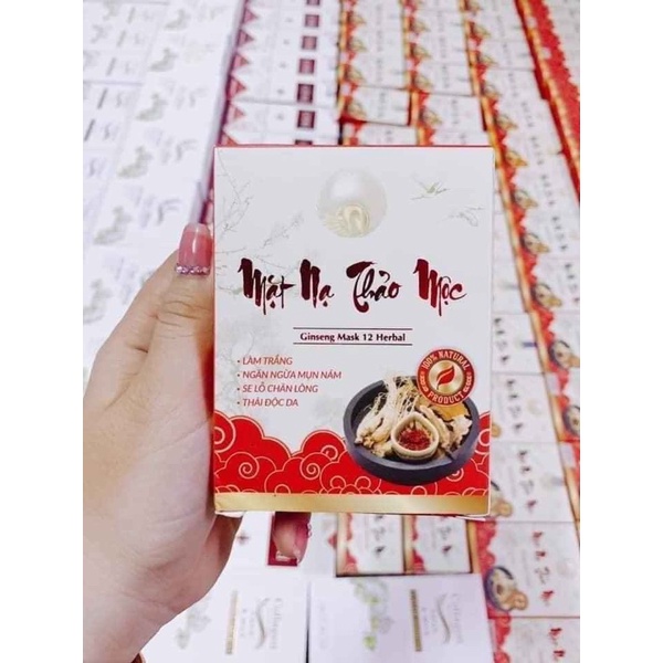 MĂT  NẠ NGỌC SÂM CHƯA PHA