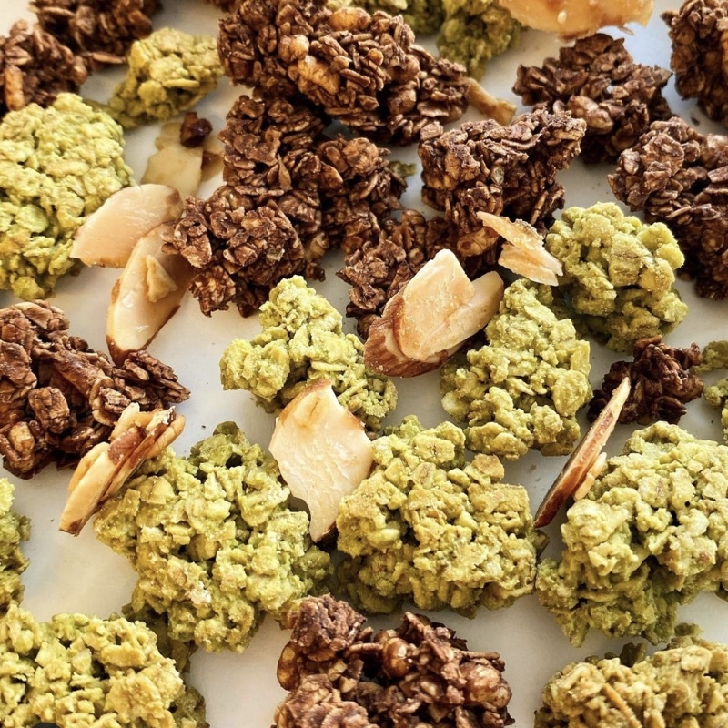 Granola Crunchy ngũ cốc ăn kiêng 500gr không đường