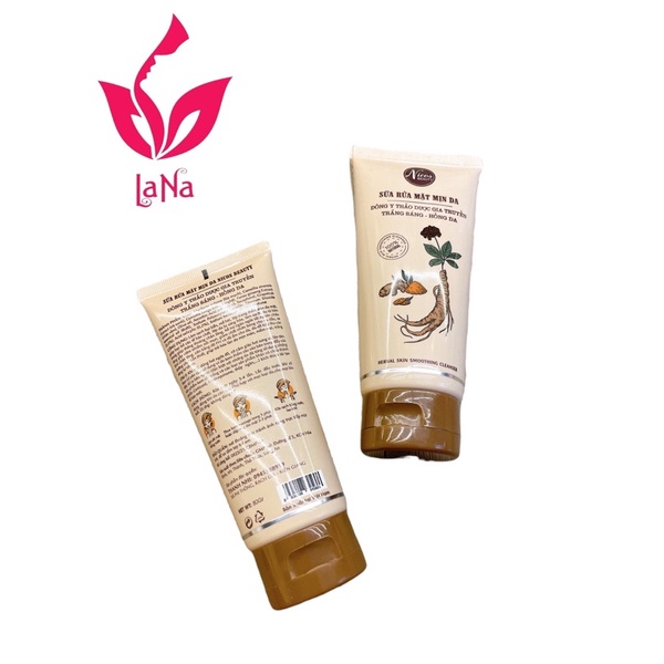 Sửa rửa mặt đông y nisco