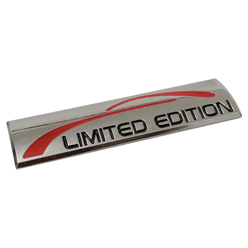 Logo LIMITED EDITION 3D bằng kim loại dán đuôi xe hơi