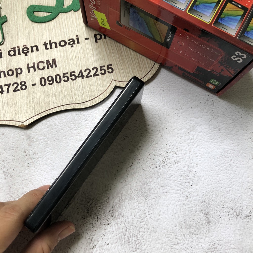 ĐIỆN THOẠI WELLCOM S3 2 SIM FULLBOX