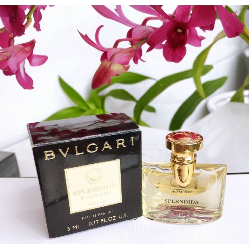 Nước hoa nữ mini Bvlgari Splendida Iris D'or EDP (5ml)