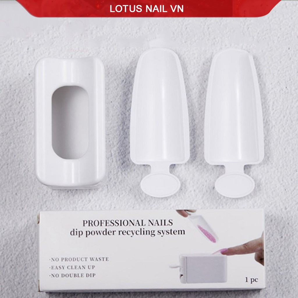 Khay hứng đá rắc nail, khay đựng nhũ rắc móng tiện lợi