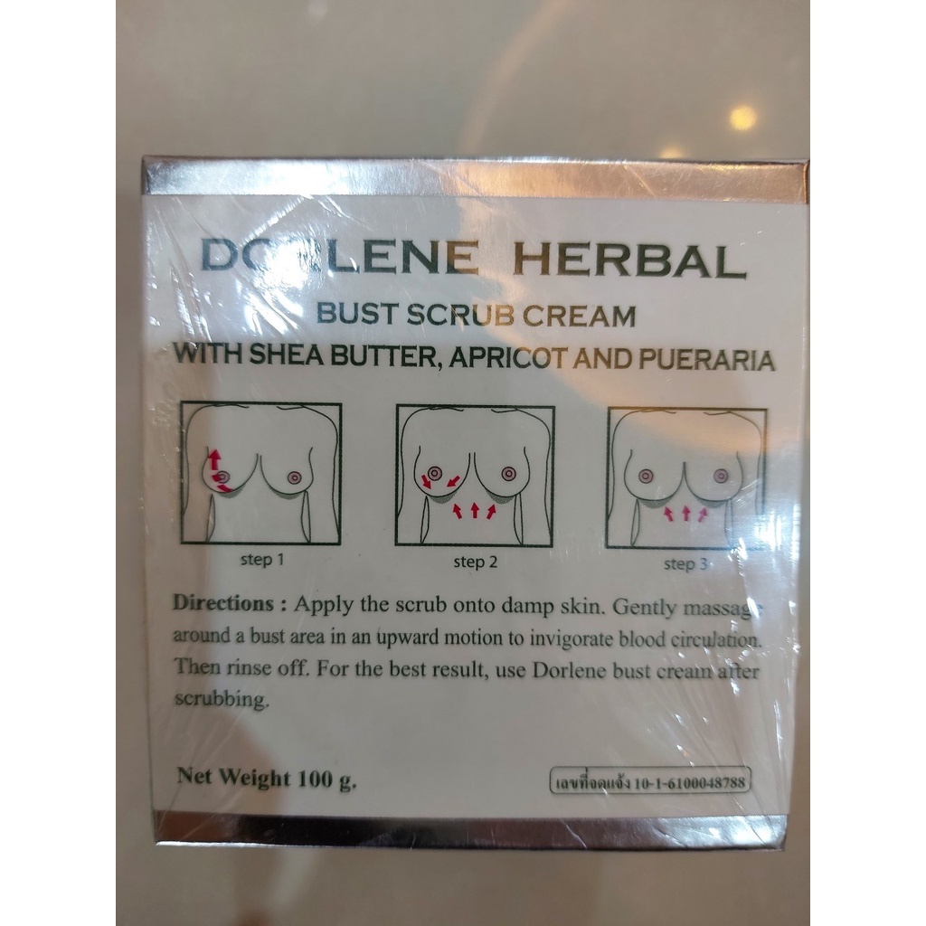 Kem massage tăng vòng 1 Dorlene Herbal Thái Lan 100g | BigBuy360 - bigbuy360.vn