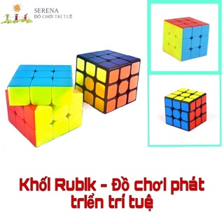 Đồ chơi Rubik ❤️ Khối lập phương 3x3 SpeedCube - Đồ chơi trẻ em phát triển trí tuệ giáo dục