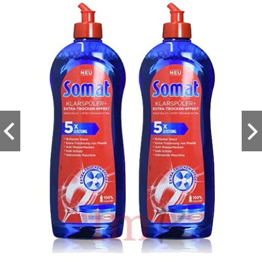 Nước làm bóng Somat 750ml NK Đức cho máy rửa chén bát (Nk Đức )