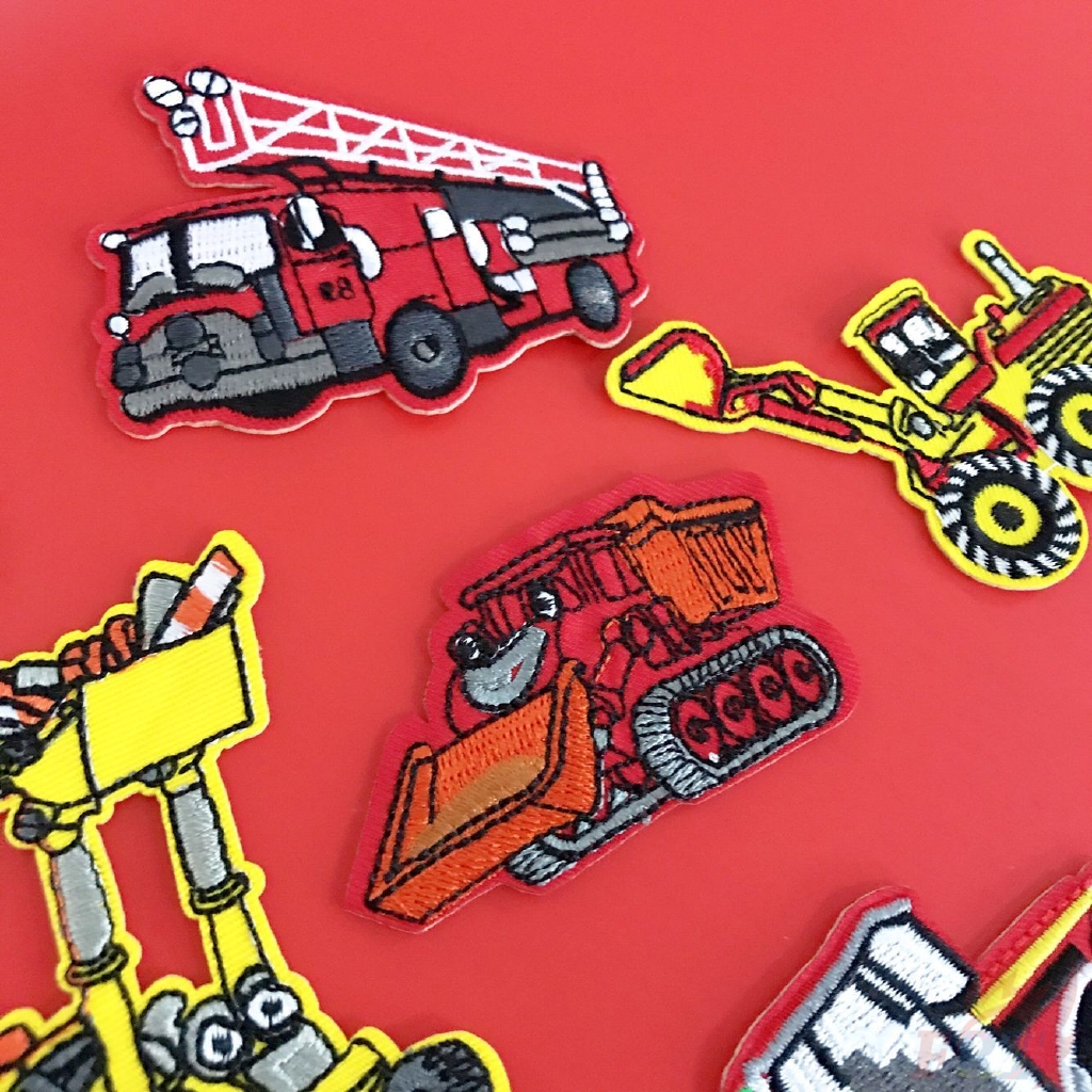Sticker ủi thêu họa tiết hoạt hình dễ thương