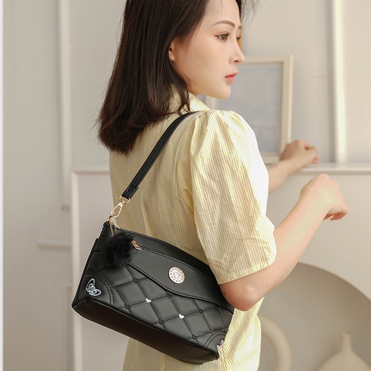 M97-Cổ phiếu khuyến mãi mạnh mẽ Túi Xách Nữ Đeo Vai Thời Trang  Dành Cho túi đeo chéo Túi đeo vai nhiều ngăn thêu họa tiết dễ thương thời trang cho nữ Chất lượng tốt bền tốt