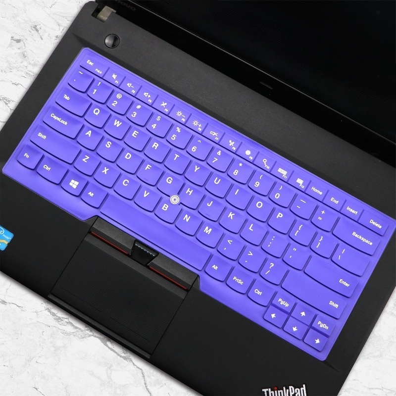 Miếng Dán Bảo Vệ Bàn Phím Bằng Silicon Cho Laptop 14 inch Lenovo Thinkpad E480 L390 E14 T490s E490 T495 L14 T14 P14s Ốp