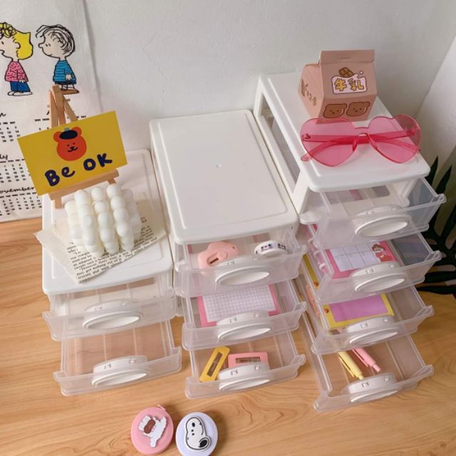 Tủ kéo đựng đồ mini (tủ để bàn, kệ để bàn)