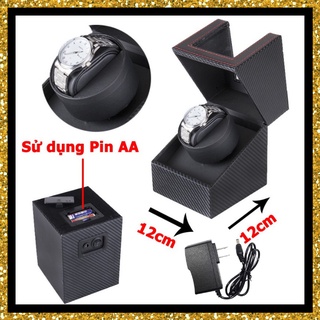 Hộp Lắc Đồng Hồ Cơ - Hộp Xoay 1 & 2 Xoay - Vỏ Gỗ & Vỏ Da | SAIKE chính hãng