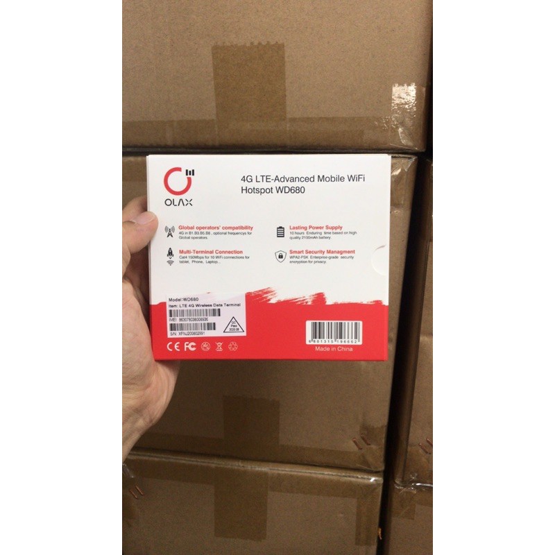 Bộ Phát WiFi 4G Olax WD680 chính hãng | BigBuy360 - bigbuy360.vn