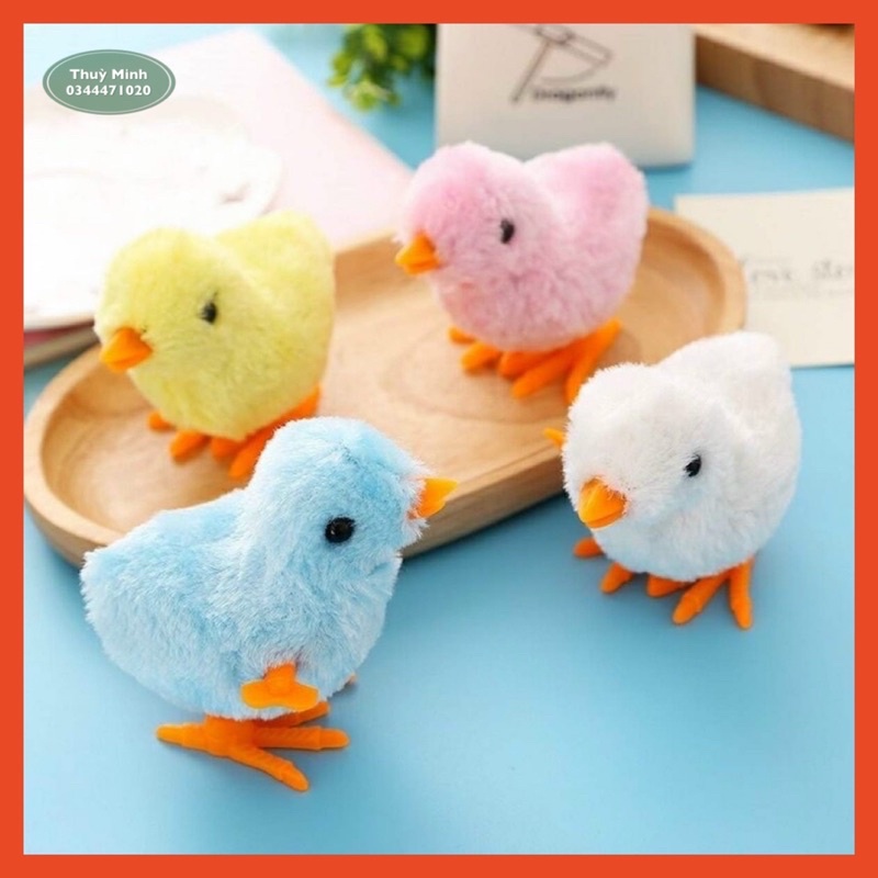 Đồ chơi gà vặn dây cót cho bé ( shop giao màu ngẫu nhiên )