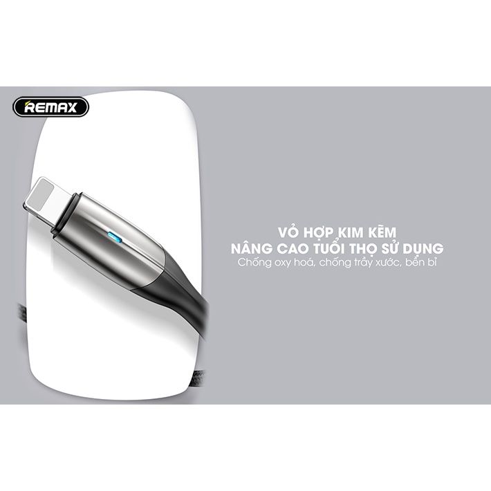 Cáp sạc iphone Baseus - Dây Cáp Lightning hỗ trợ sạc nhanh IPhone - Siêu bền - Chống gẫy - Đèn LED - Bảo hành chính hãng