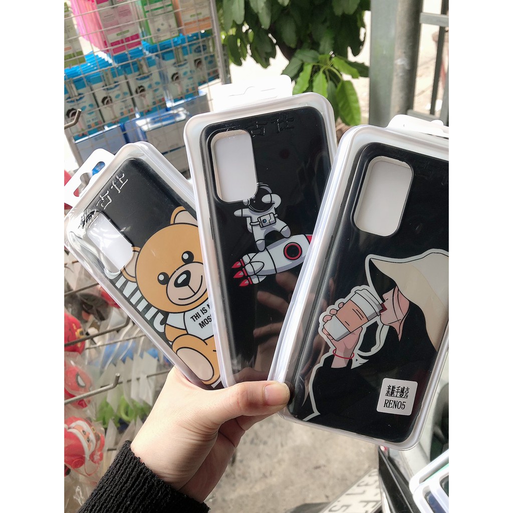 ỐP LƯNG ĐIÊN THOẠI HÌNH CUTE OPPO RENO5 CAO CẤP