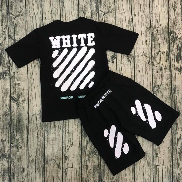 Bộ quần áo nam - off white