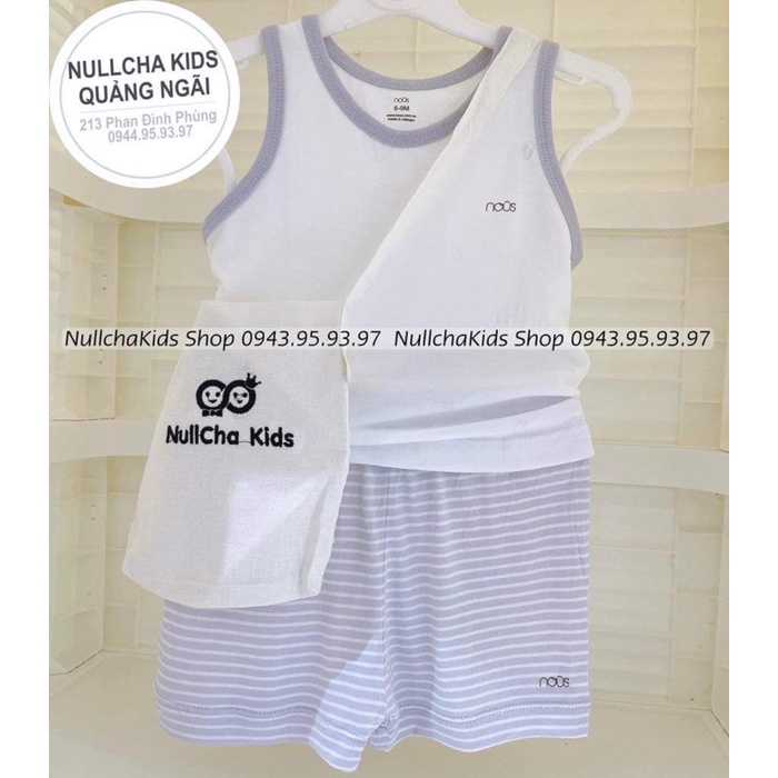 Link 2 Bộ ba lỗ Nous chất petit, air, mềm mát cho bé trai bé gái - Link 2