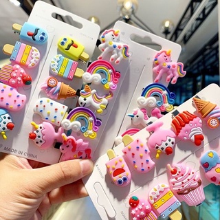 Sét 10 kẹp tóc cute cho bé yêu