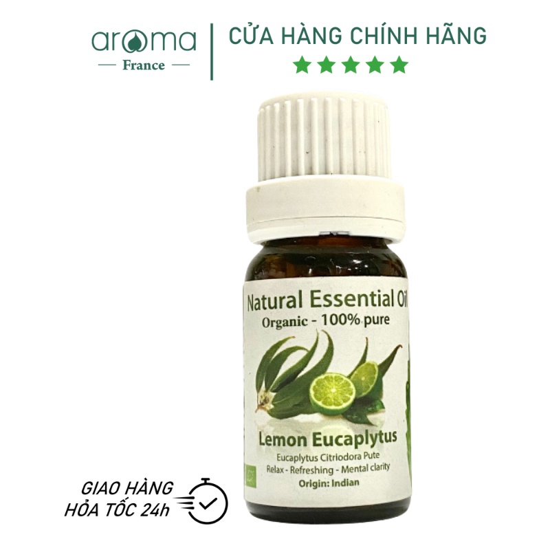 Tinh Dầu Xông Aroma Bạch Đàn Chanh 10ml