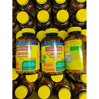 VIÊN CALCIUM MAGNESIUM ZINC NATURE BOUNTY 300 VIÊN